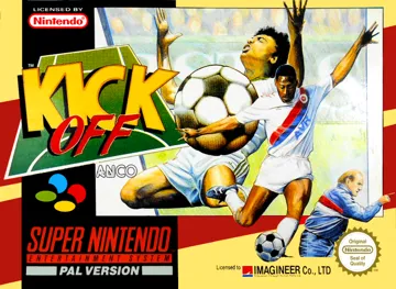 Kick Off (Europe) box cover front